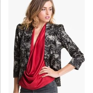 Bellatrix Floral Lace Print Blazer